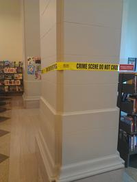 The Crime Scene in Philbrick Hall